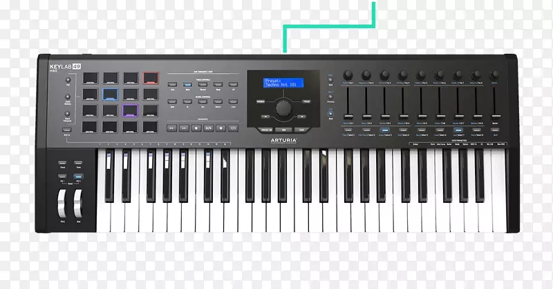 Aturia keylab.mki-49 midi������midi����-arturia keylab 49-������