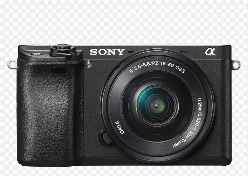 �����6000 sony a 6300 ilce-6300 24.2 mp�޾��������������-16-50 mm���ʱ佹��ͷ����e pz 16-50 mm f/3.5-5.6-������