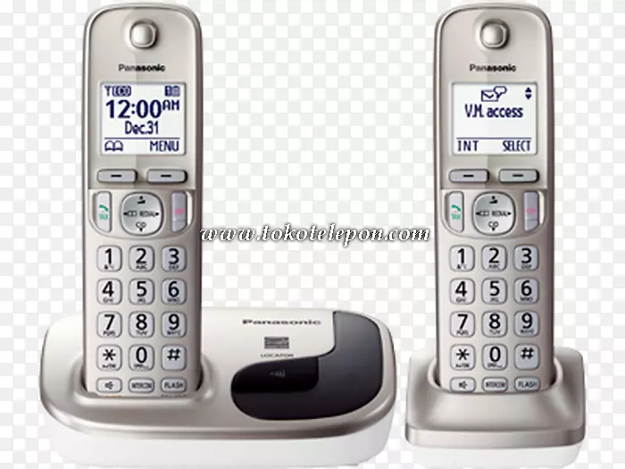 �����绰����kx-tgc212s DECT 6.0 1.90GHz�����绰-��ɫ�ֻ�������ǿ����ͨ��.�������绰�����߶���-������