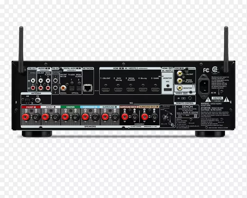 AV���ջ�Denon avr-x1300w�������ͥӰԺϵͳ����������cd¼����-������