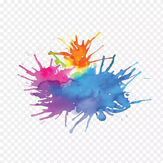 ��ͼˮ�ʻ�ͼƬ�ͻ�Ϳ��-������