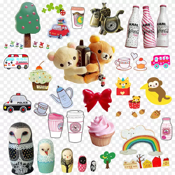 pngͼƬͼ��adobe Photoshop����ͼ����ֽ-kawaii-������