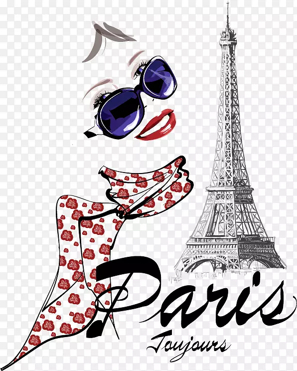 ���ƶ�������ͼ-�ڰ��軭��Ůʿ����-������