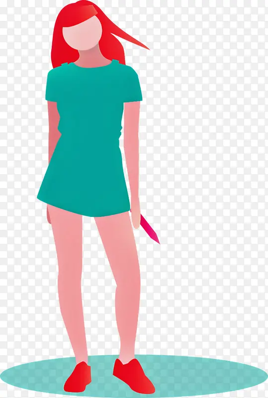 ʱ��Ů�� ��ɫ վ��-������