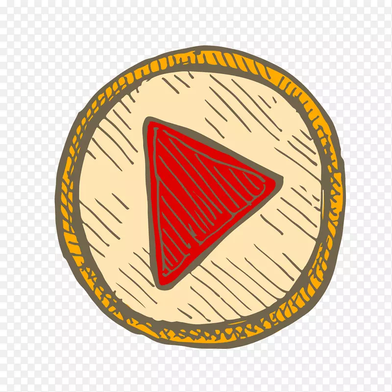 ��ɫ�����μ��ε����ť-������