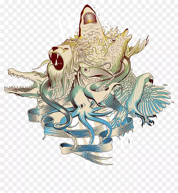 �׻�ɫʨ�Ӷ���廭-������