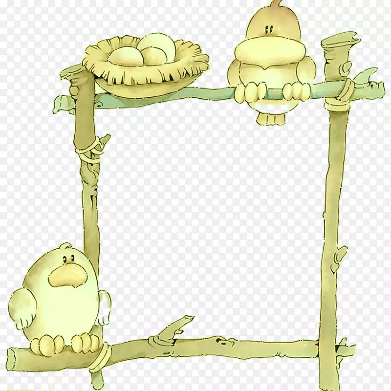 ��֦�ϵ�����߿�-������