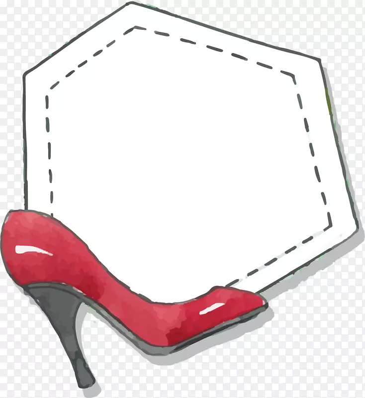 ��ɫ�߸�Ь������ǩ-������