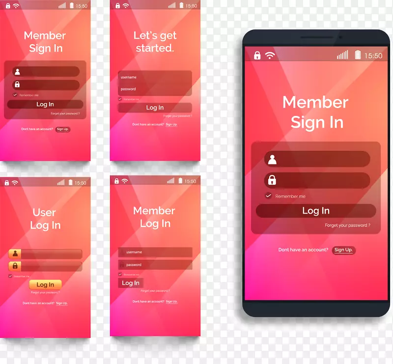 �ֻ�APP�����Ű�PNGͼƬ-������