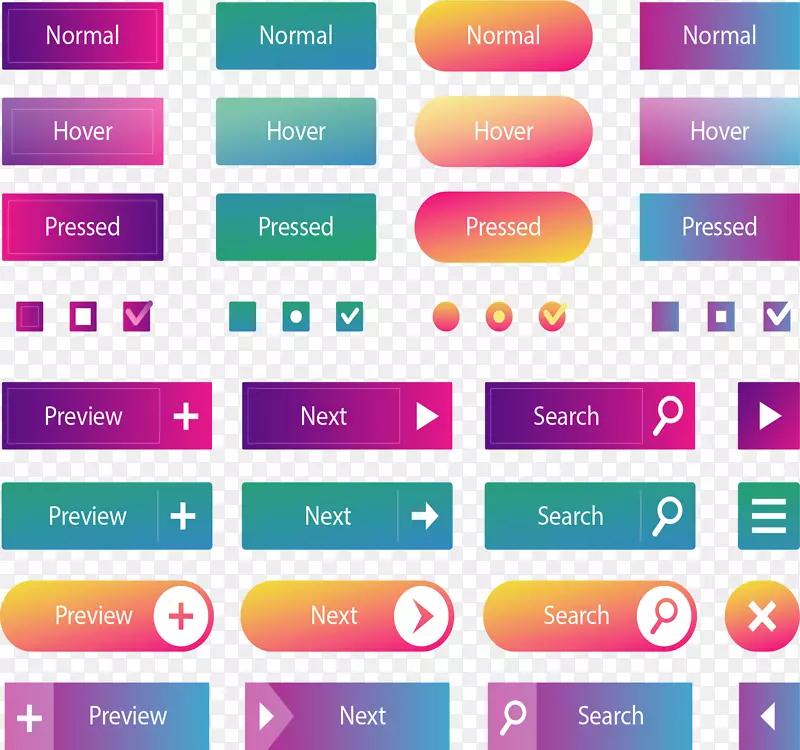 ����ɫ��ҳ��ư�ť-������