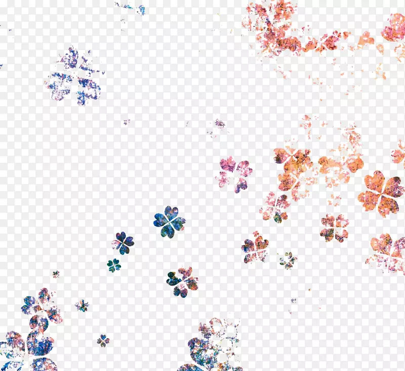 Ư����ɫ��Ҷ��ͼƬ�ز�-������