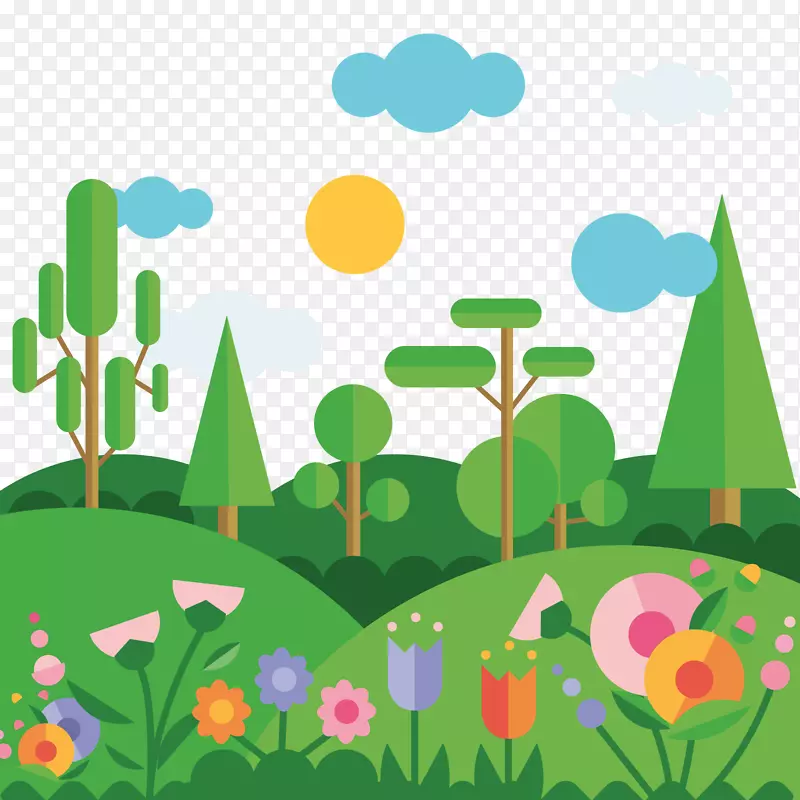 ��ƽ������ɽ��羰ʸ���ز�-������