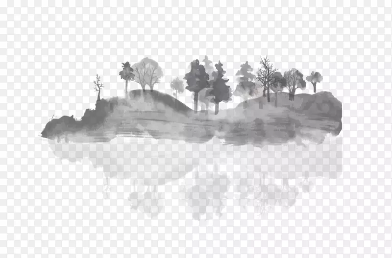 ʸ��ɽˮˮī���ز�-������