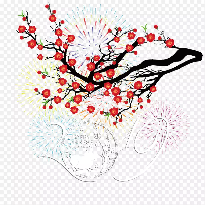 ��ɫ��÷�����̻�-������