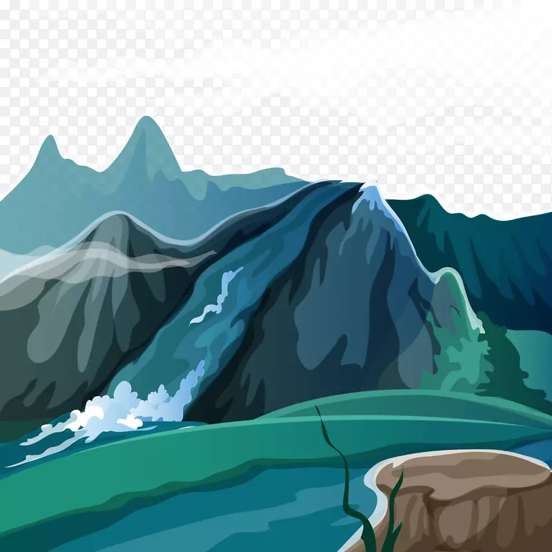 ʸ��װ�β廭ɽ������-������