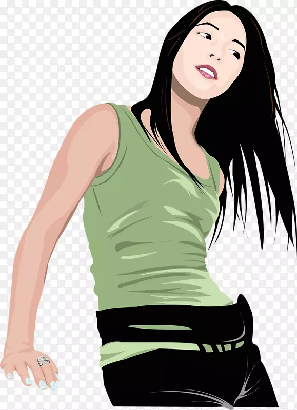 һ������ɫ���ĵ�Ů��-������