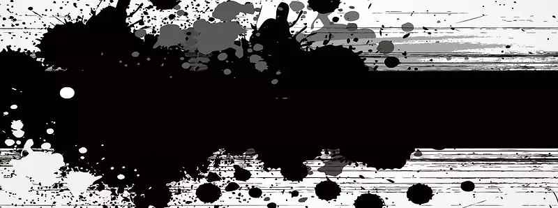 �ڰ�ɫī�㱳��banner-������