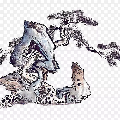 ��ɫ�ֻ����ˮī��-������