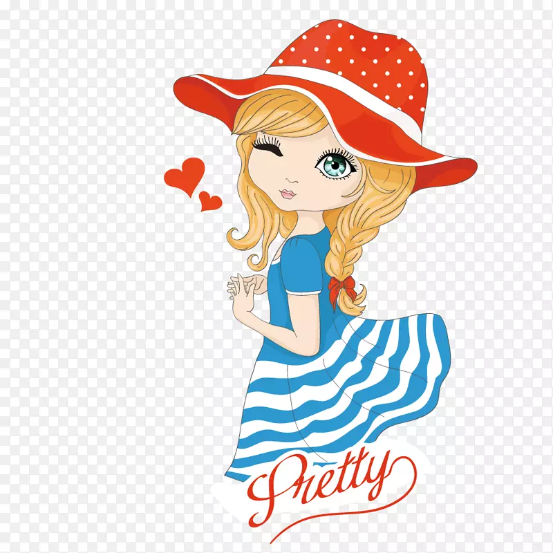 ���ߵ�ñ�İ���Ů��-������