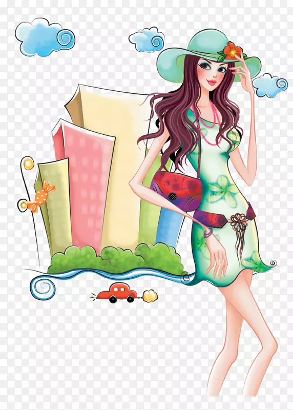 ����ʱ������廭pngͼƬ-������