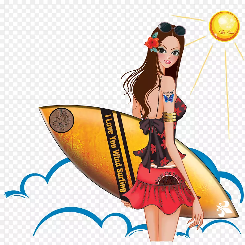 ����ʱ������廭pngͼƬ-������