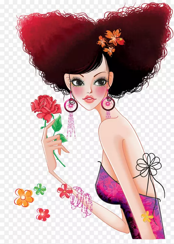 ����ʱ������廭pngͼƬ-������