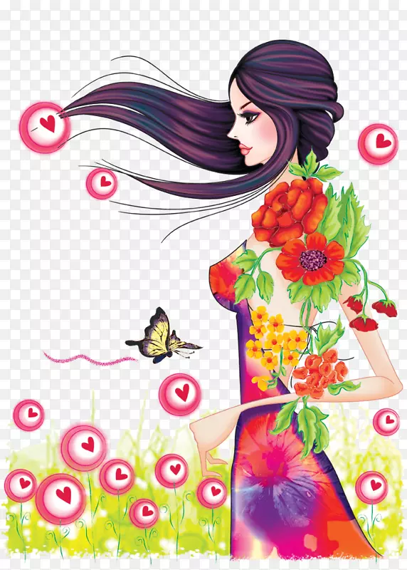 ����ʱ������廭pngͼƬ-������