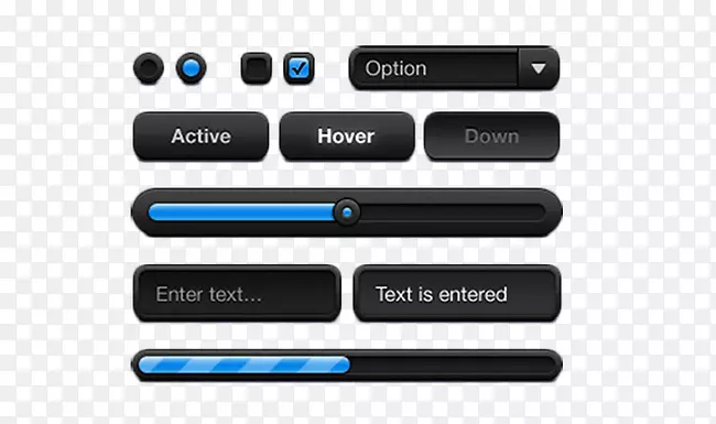�����UIԪ��PSD�ز�-������