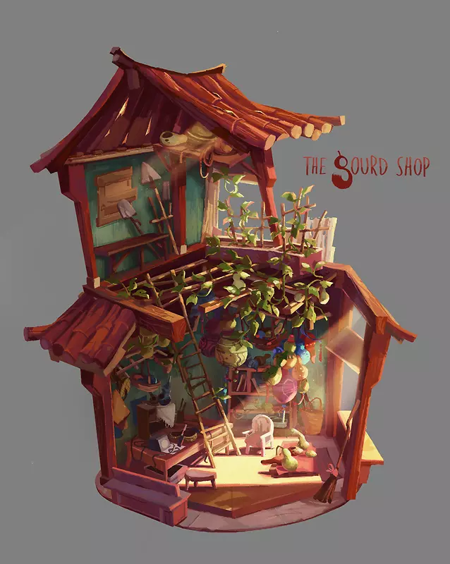 ��ɫ����ľ�ݽ���-������