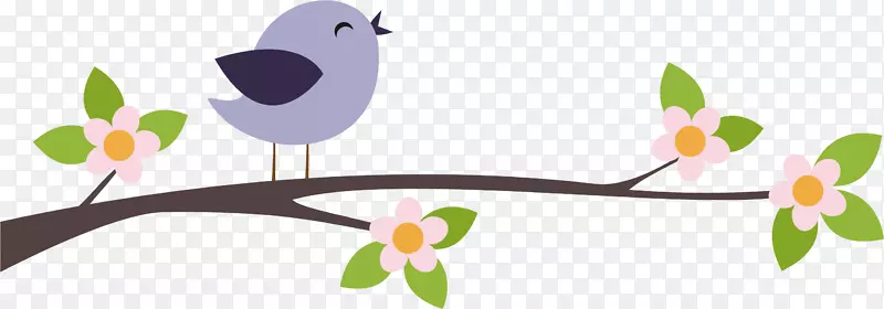 ��֦�ϵ�С��ʸ��ͼ-������