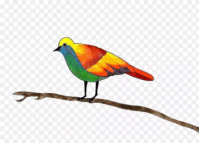 �ֻ���֦�ϵ�С��-������