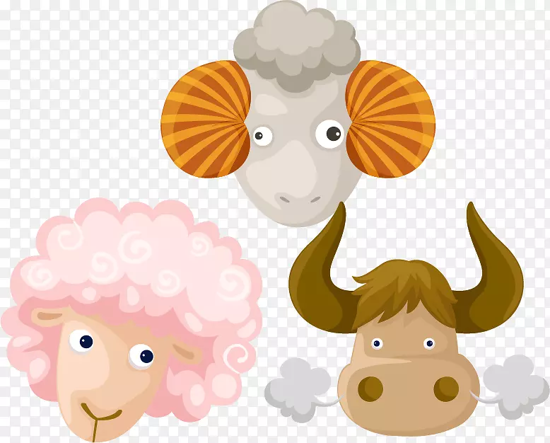 �ɰ�С��Сţʸ��PNG�ز�-������