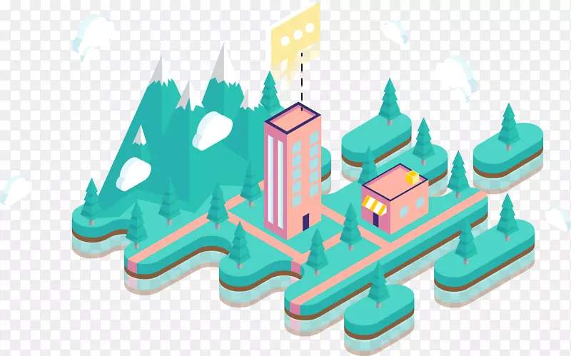 2.5d����ѧУ���н�������廭-������