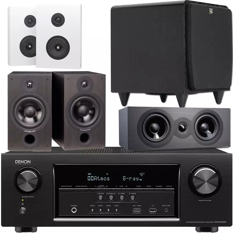 AV���ջ�Denon 4k�ֱ���dts���������ȵ�����Ƶ������-������