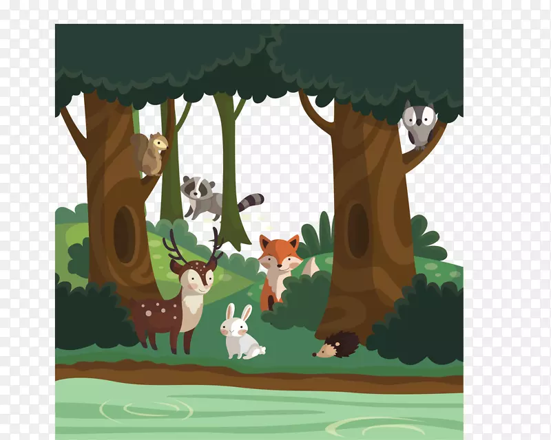 ��Ȼ����ɭ�ֶ���-������