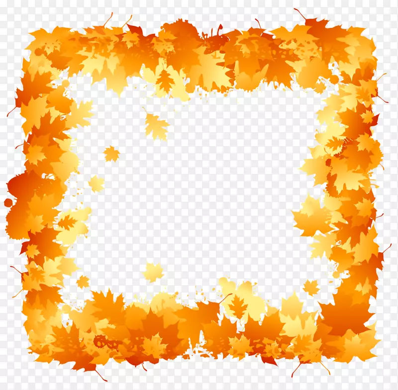 ��ɫ��Ҷ�߿�-������