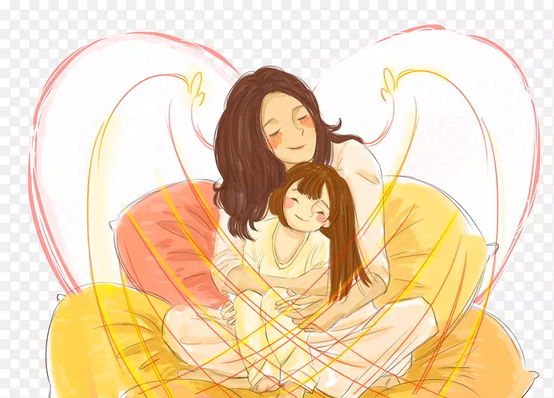 �ֻ�廭ĸ�׽ڿɰ���ͼ-������