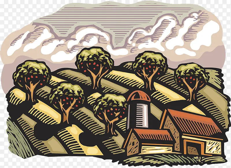 װ�β�ͼũ�ز廭-������