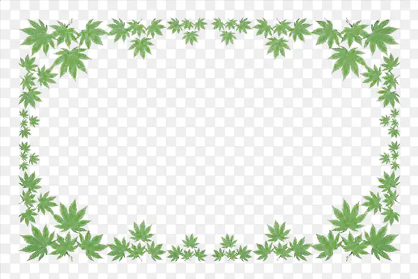 �ֻ�Ҷ�ӳ����α߿�-������