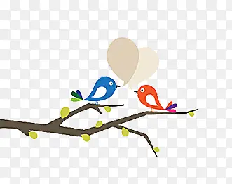 ��֦�ϵ�С��-������