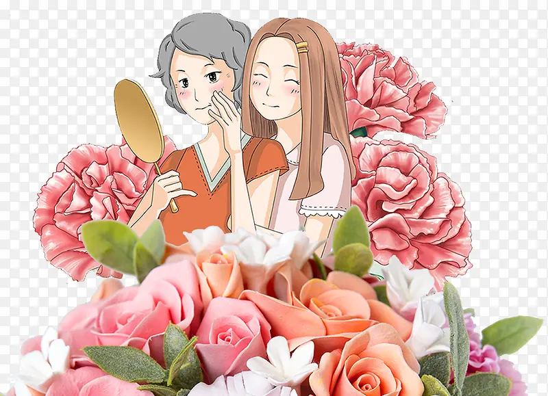 ĸ�׽��ֻ��ʻ�ĸŮ�廭-������