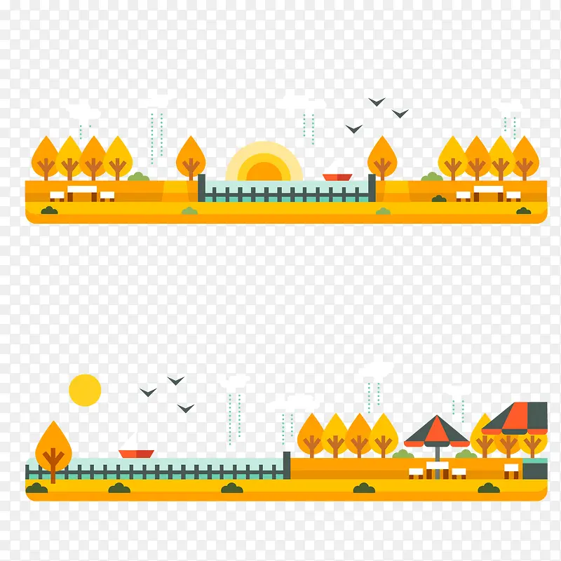 ��ƽ����԰�羰ʸ��ͼ-������