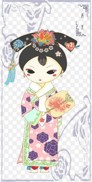 ����������Ů�廭-������