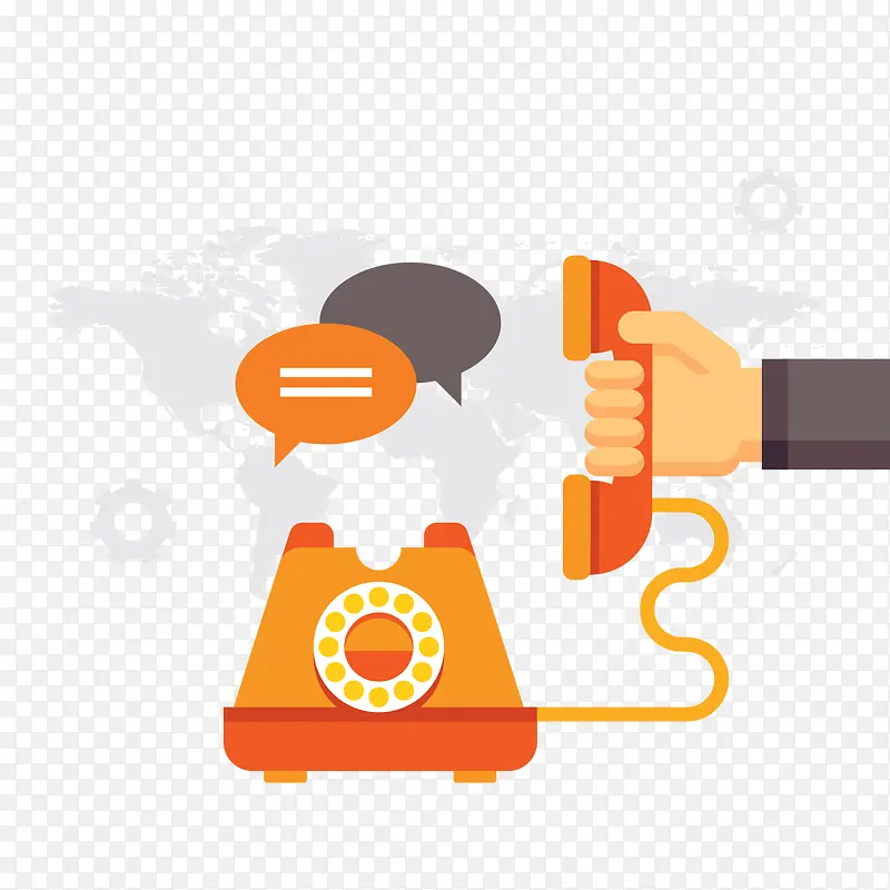 ��ɫ��绰���ֱ�ʸ��ͼ-������