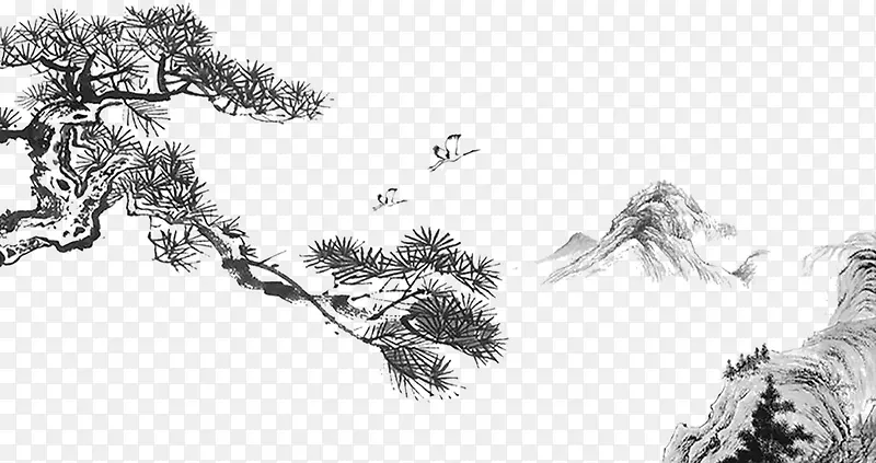 ë���ֻ�ˮī����png-������