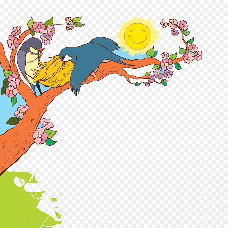 ��֦�ϵ���-������