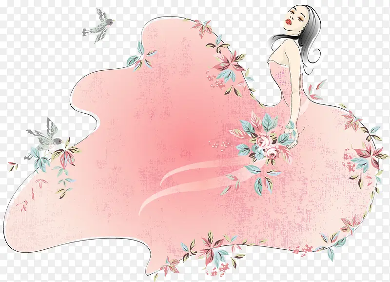 ��ɫ��ɴ������Ů��ʸ��ͼ-������