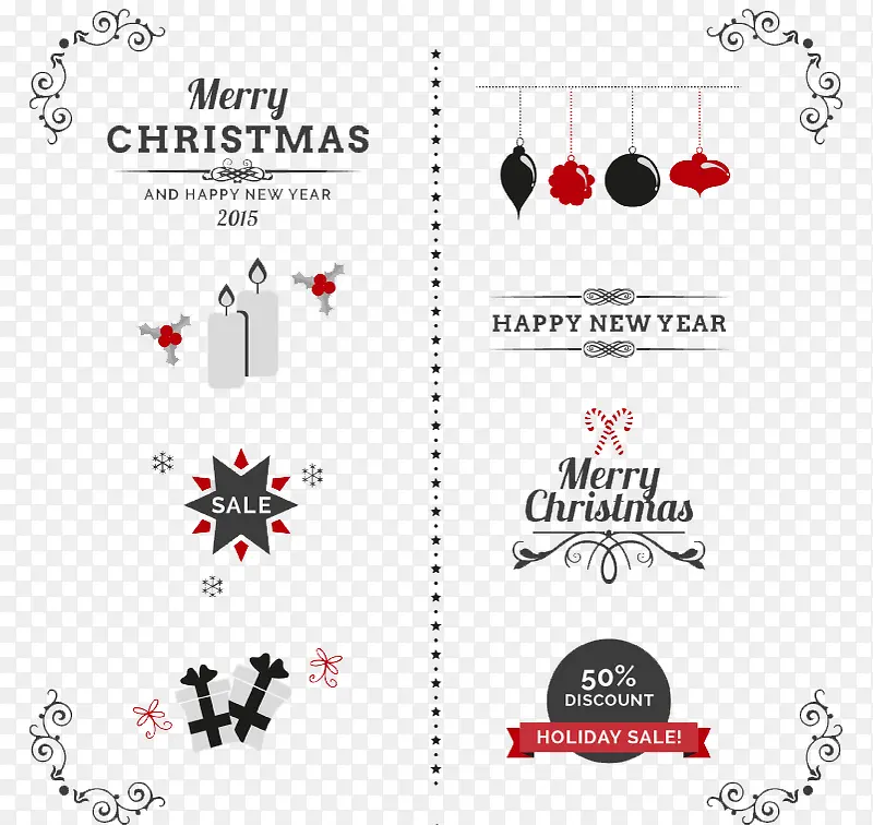 8����ɫʥ���ڱ�ǩʸ���ز�-������