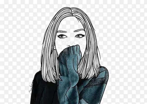 Ů���廭��д-������