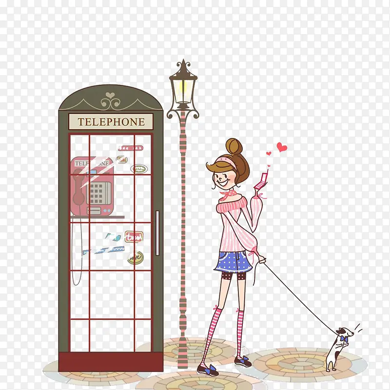 �ֻ���ϵС������Ů��绰ͤ-������